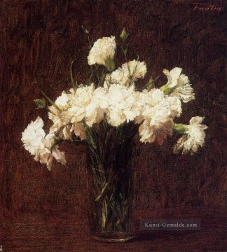  garten galerie - weiße Gartennelken Blumenmaler Henri Fantin Latour